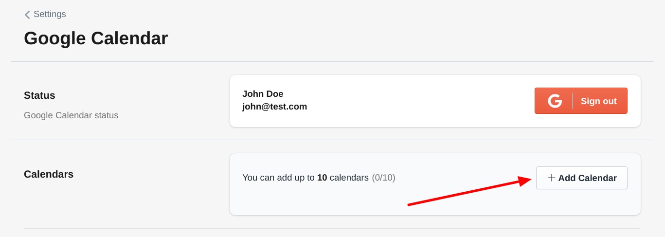 Google Calendar CoAttend Documentation